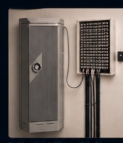Armadio storico telecomunicazioni